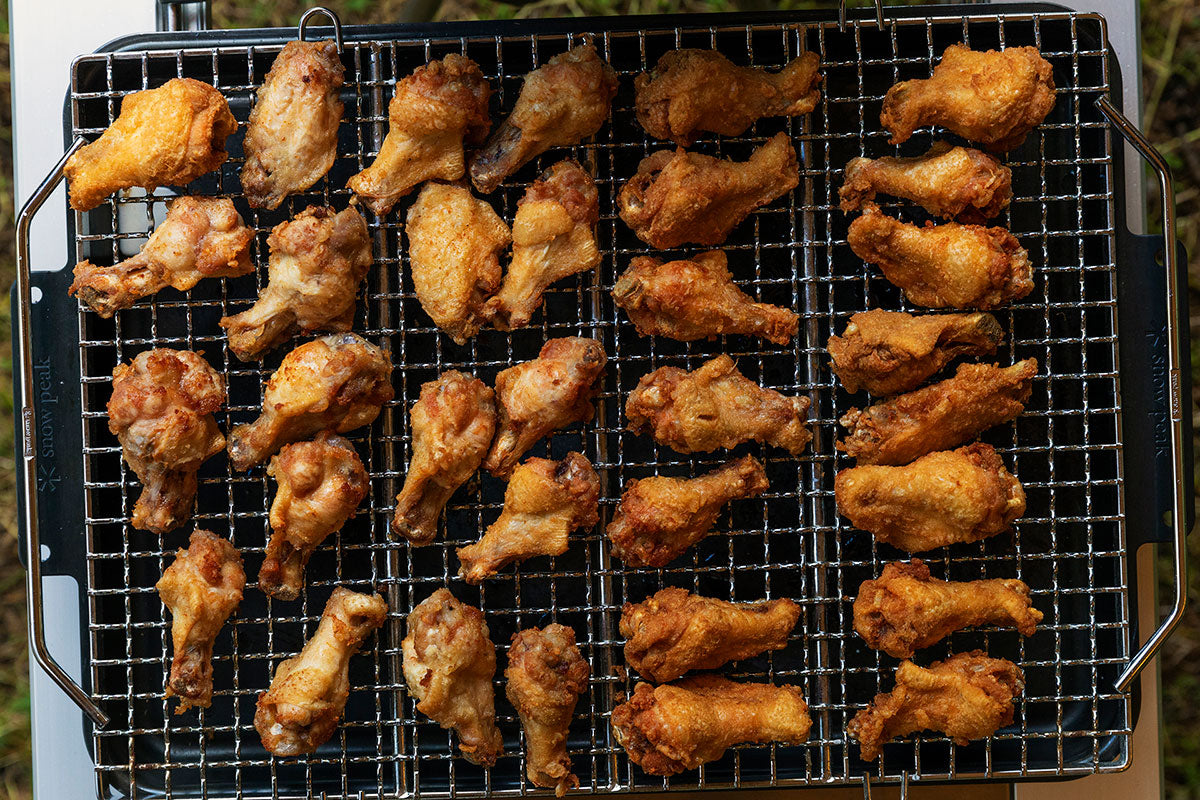 Double-Fried Chicken Wings