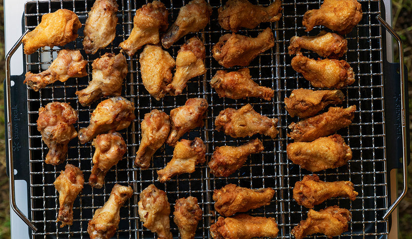 Double-Fried Chicken Wings