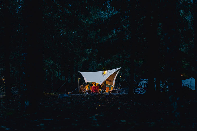 Camp Year-Round with the Takibi Tarp