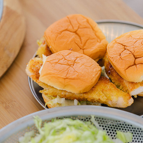 Chicken Katsu Sandwiches