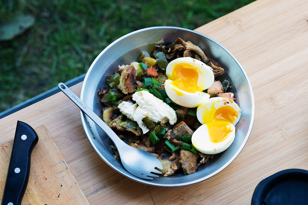 Smoked Salmon Hash