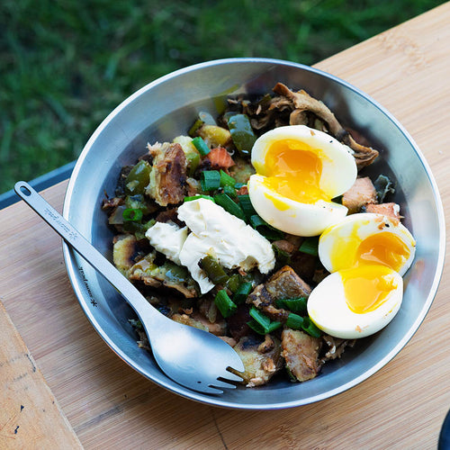 Smoked Salmon Hash