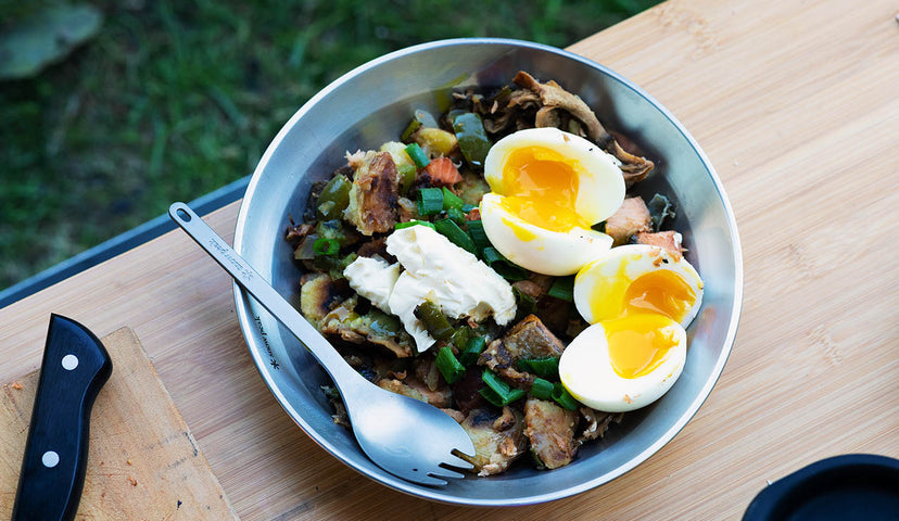 Smoked Salmon Hash