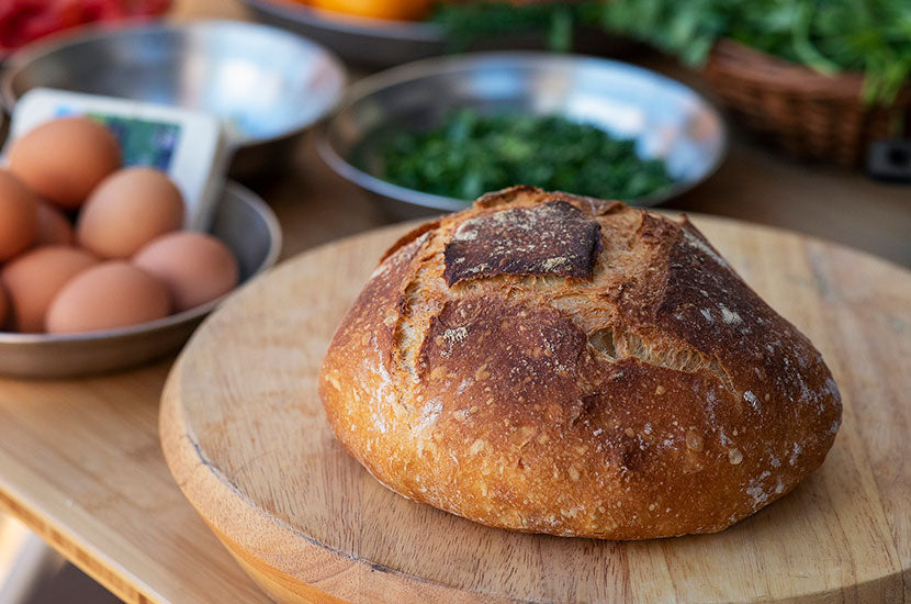 Crusty Cast Iron Bread