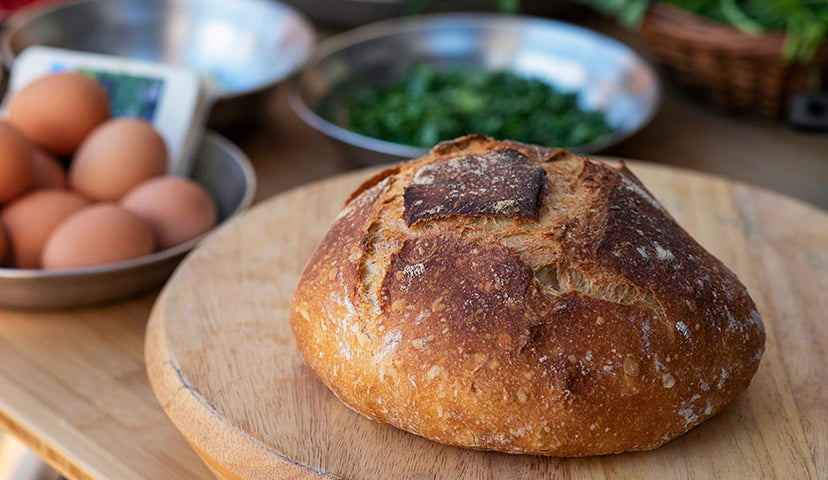 Crusty Cast Iron Bread