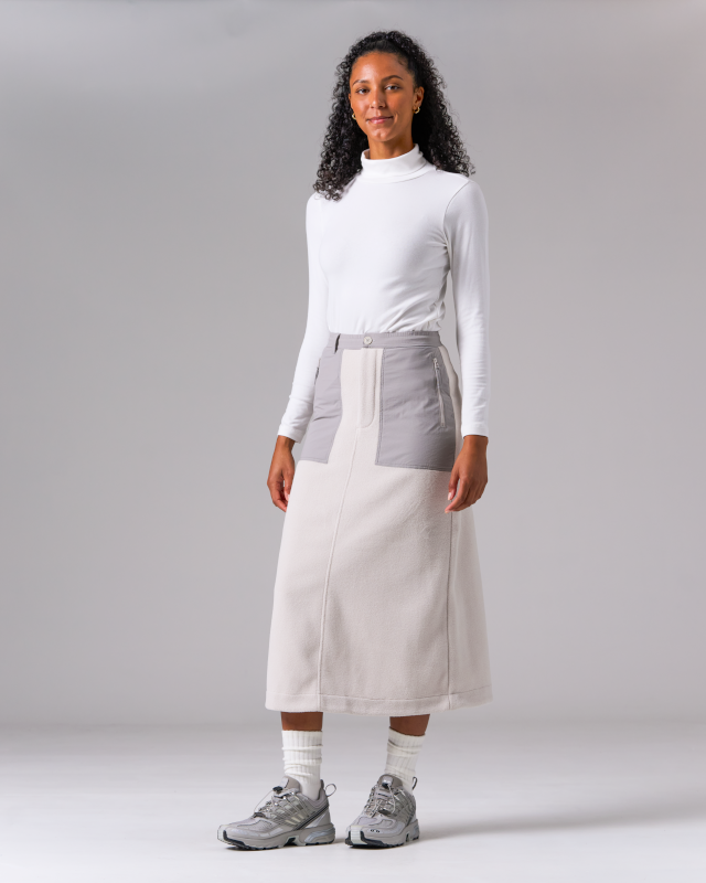 Double Face Fleece Skirt