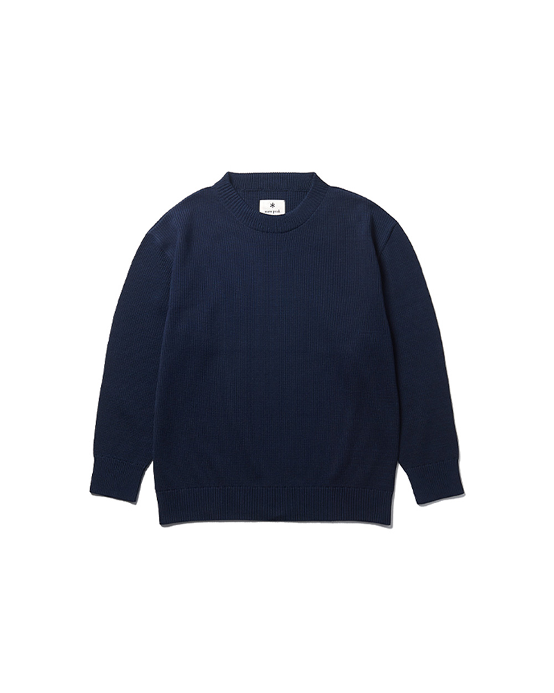 Co/Ny/Pe Knit Crew Neck