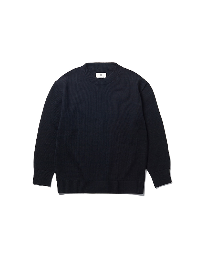 Co/Ny/Pe Knit Crew Neck