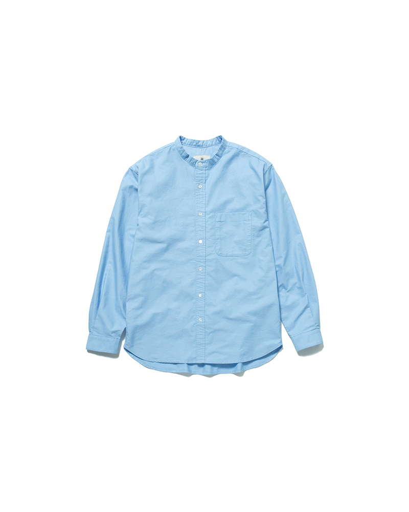 Organic Cotton OX Stand Collar Shirt