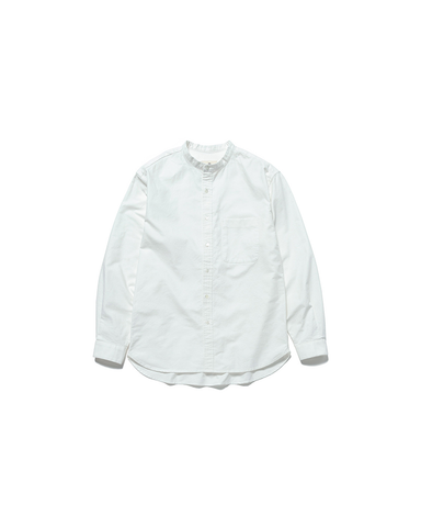 Organic Cotton OX Stand Collar Shirt