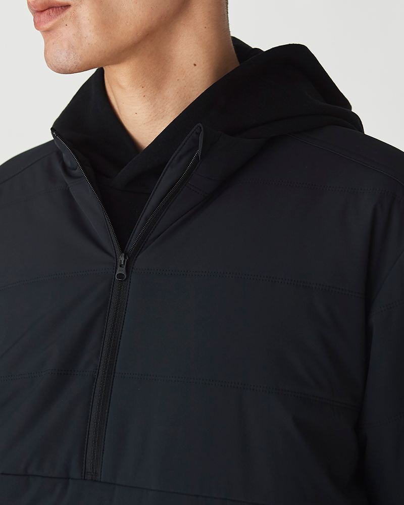 Flexible Insulated Half Zip Pullover