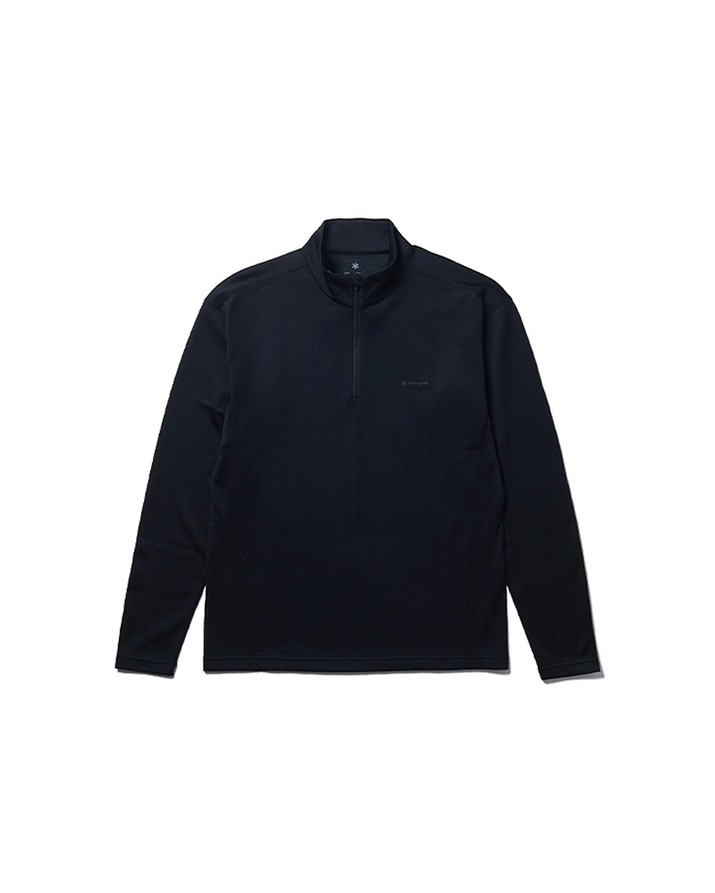 Pe/Wo Hybrid Half Zip T-Shirt