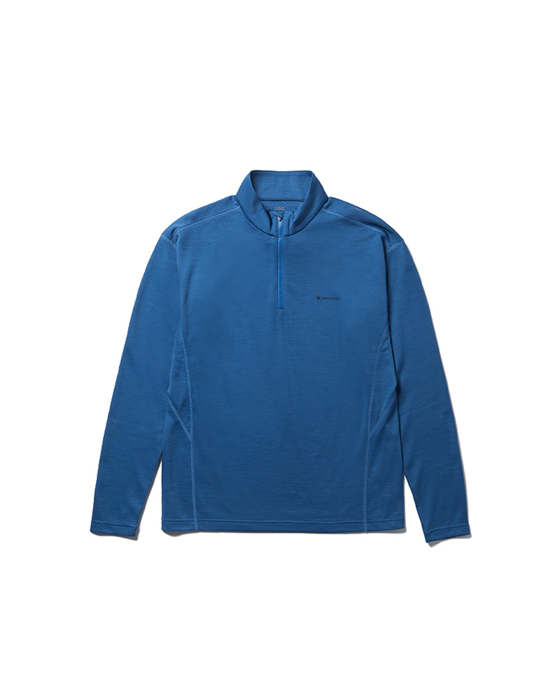 Pe/Wo Hybrid Half Zip T-Shirt