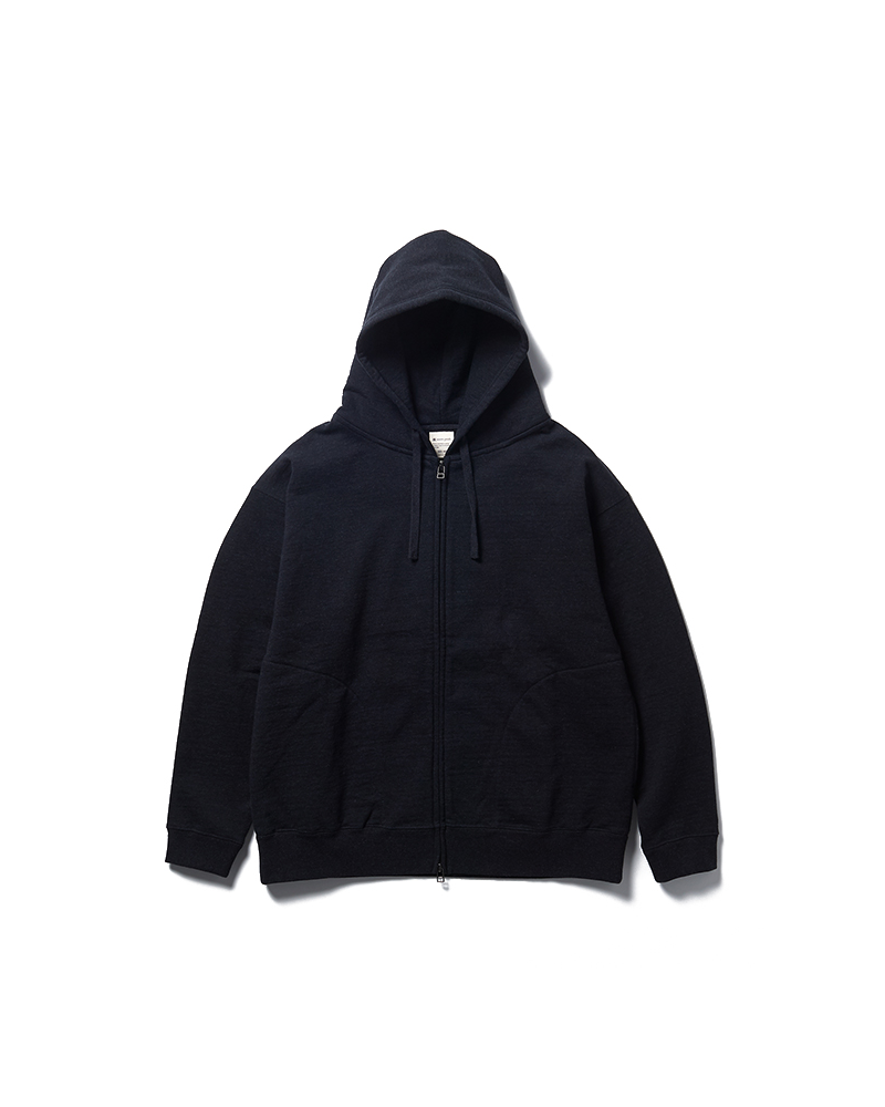 Recycled Cotton Zip-Up Hoodie