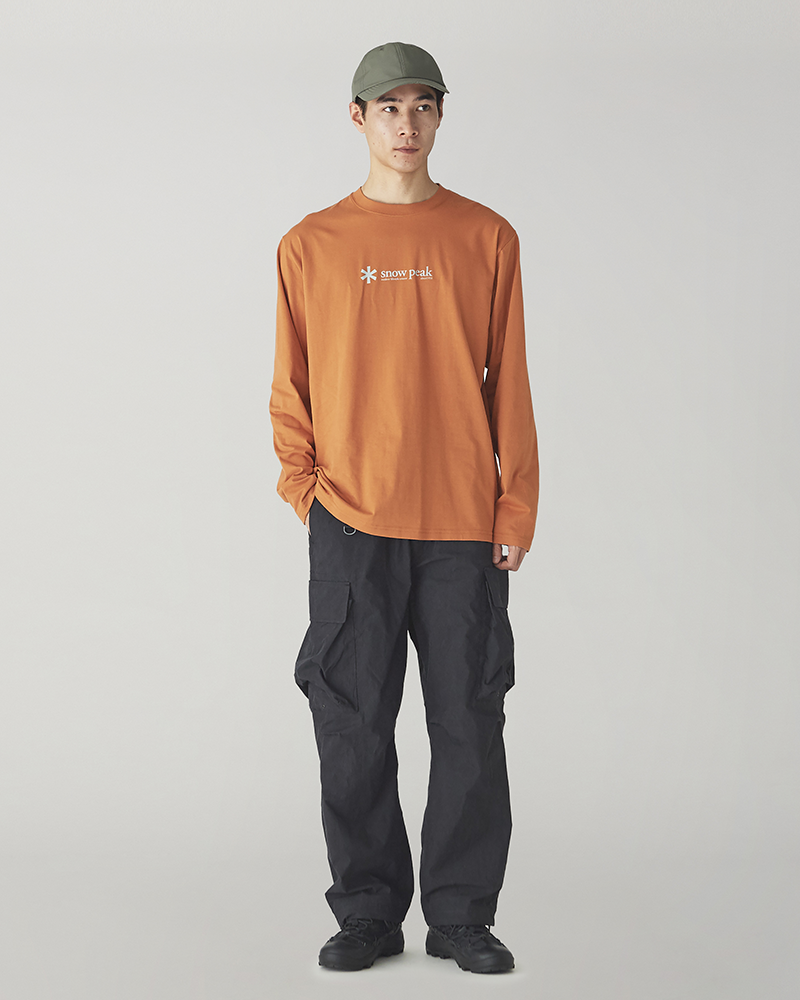 Soft Cotton Logo Long Sleeve T-Shirt