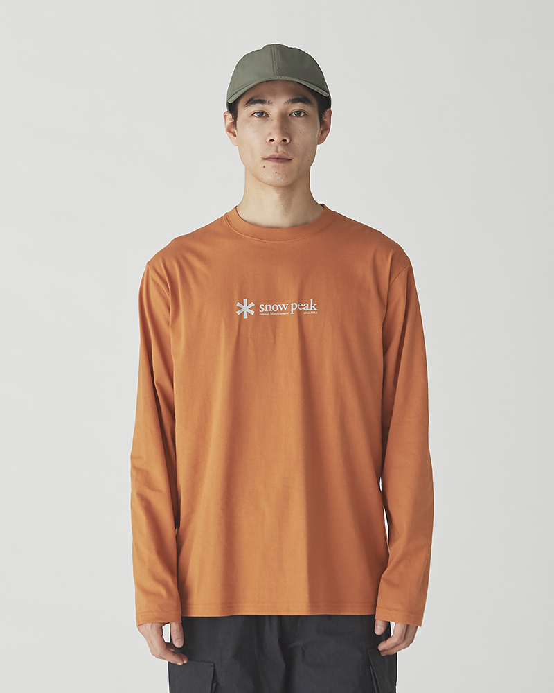 Soft Cotton Logo Long Sleeve T-Shirt