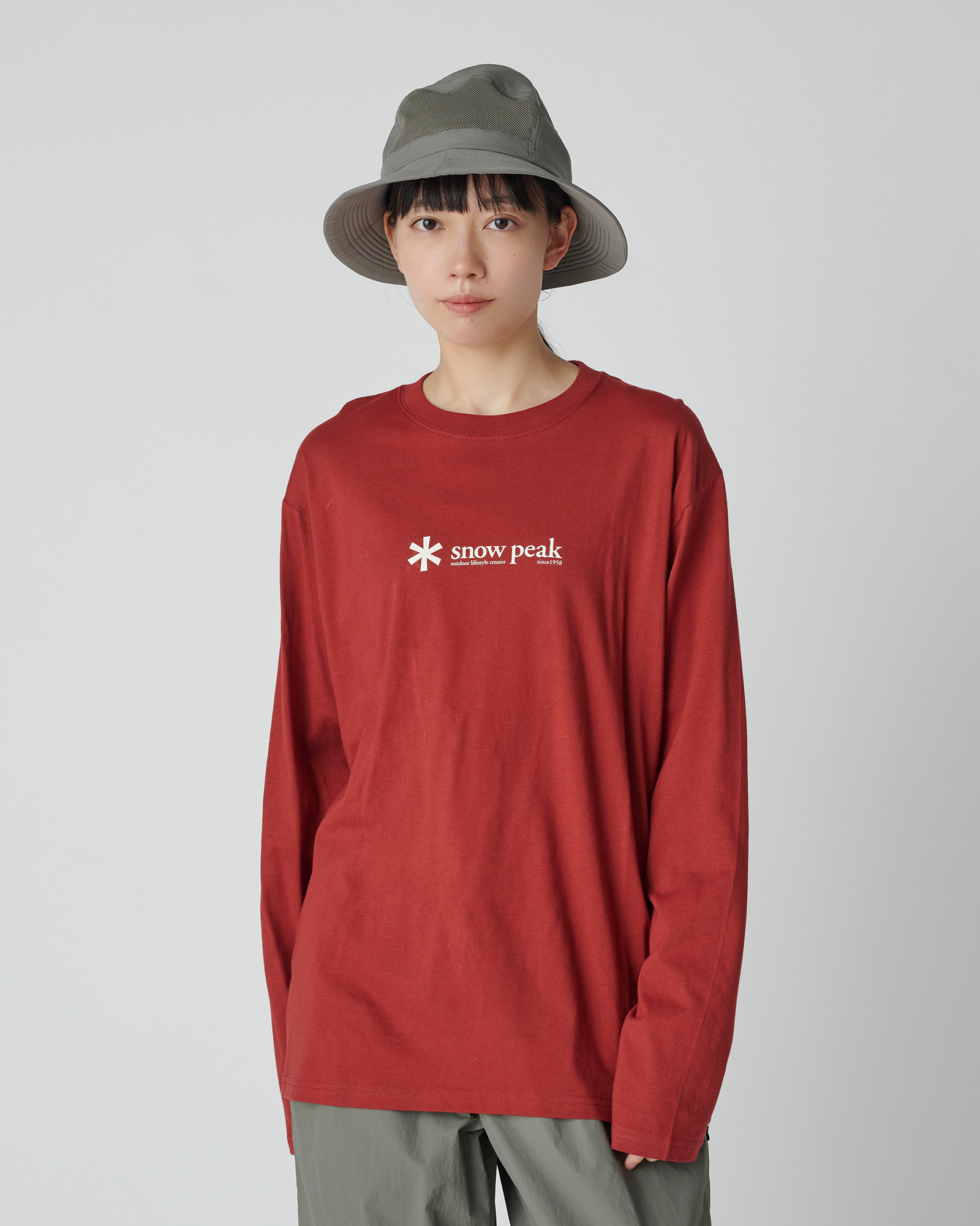 Soft Cotton Logo Long Sleeve T-Shirt