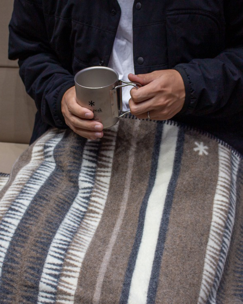 AW22 Snow Peak x Pendleton Icon Blanket