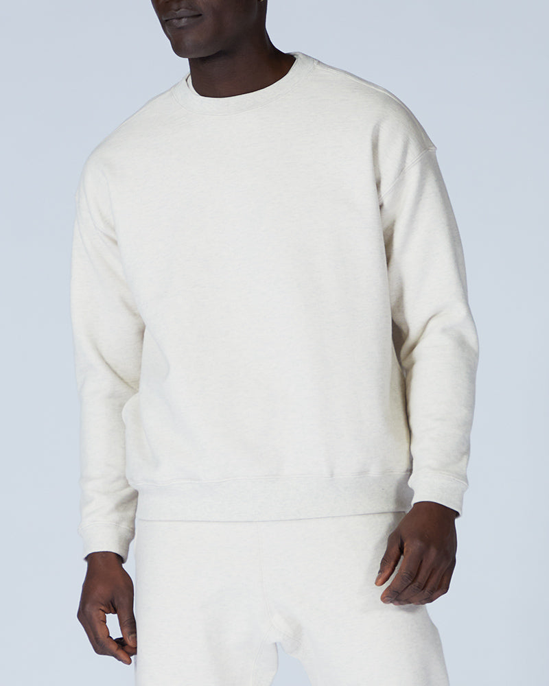 Recycled Cotton Sweat Crewneck