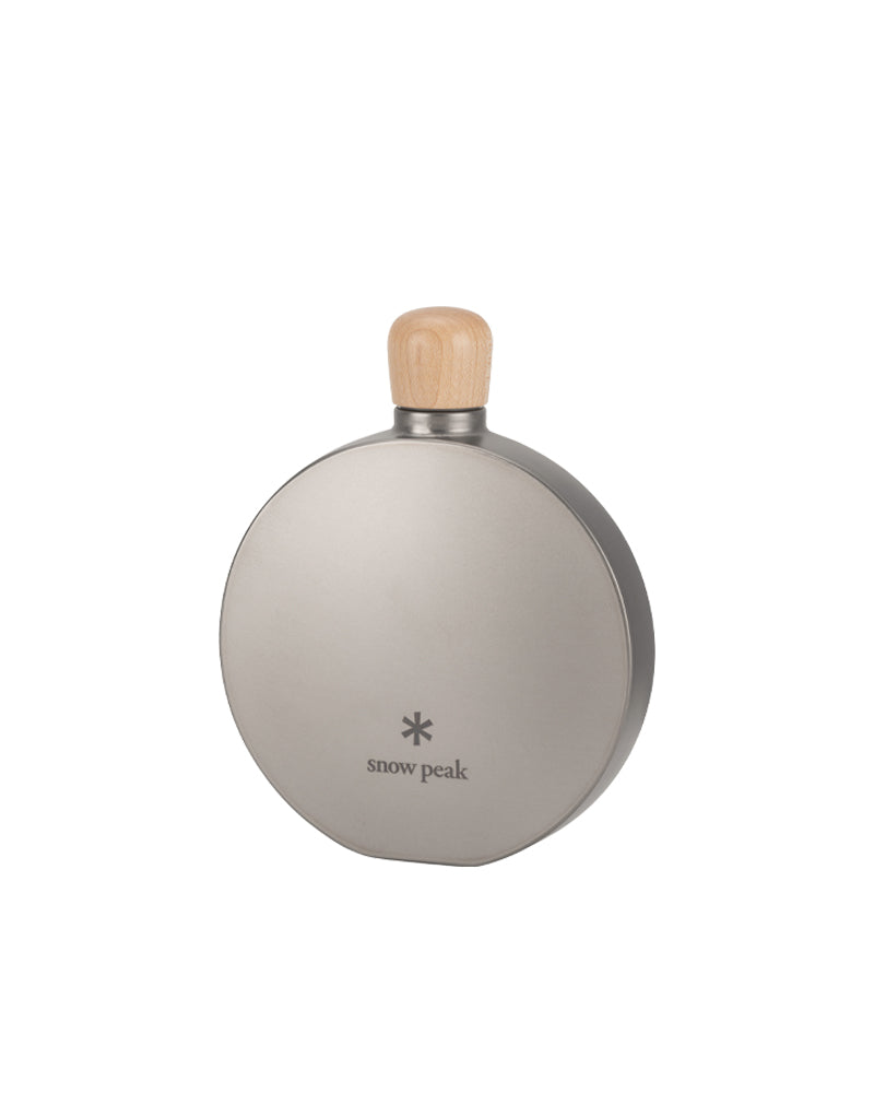 Round Titanium Flask in 150 mL